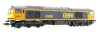 Class 60 60095 in GB Railfreight blue and orange