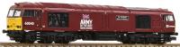 Class 60 60040 "The Territorial Army Centenary" in DB Schenker TA maroon
