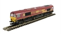 Class 66 66098 in EWS Livery