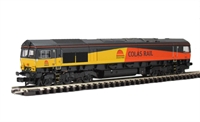 Class 66 66843 in Colas Rail Livery