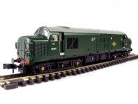Class 37/0 D6707 in BR Green with Late Crest and Split Head Code Boxes