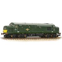 Class 37/0 D6890 in BR green with small yellow panels