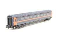 371-480-42058 Mk 3 Tourist second coach 42058 in GNER livery - Split from set