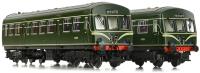 Class 101 2 car DMU in BR green with speed whiskers - Digital sound fitted