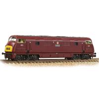 Class 42 'Warship' D809 "Champion" in BR maroon with small yellow panels