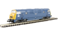Class 42 Warship D827 'Kelly' in BR Blue with Full Yellow Ends