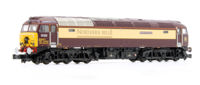 Class 57/3 57305 "Northern Princess" in DRS Northern Belle pullman livery