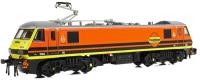 Class 90 90048 in Freightliner G&W orange & black