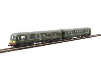 Class 108 2 Car DMU in BR Green with half yellow ends