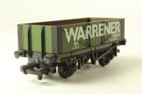 5-plank open wagon in green - Warrener, Lincoln - No. 3