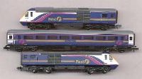 3 car HST Inter City 125 in First Great Western livery - 43029, 42072 & 43031