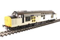 Class 37/0 in BR Railfreight coal sector triple grey with centre headcode box (unnumbered)