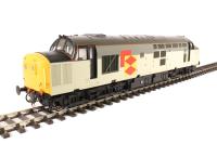 Class 37/0 in BR Railfreight speedlink sector triple grey with centre headcode box (unnumbered)