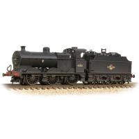 Class 4F 0-6-0 43931 in BR black with late crest - weathered
