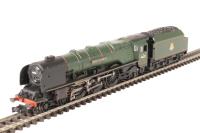 Princess Coronation Class 4-6-2 46221 "Queen Elizabeth" in BR green with early emblem