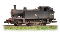 Class 3F Jinty 0-6-0T 47674 BR black with late crest - weathered