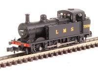 Class 3F Jinty 0-6-0T 7309 in LMS black