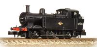 Class 3F Jinty 0-6-0T 47345 in BR black with late crest