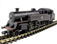 Class 4MT Standard 2-6-4T tank 80048 in BR lined black with early emblem (weathered)