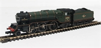 Class V2 2-6-2 60800 "Green Arrow" & tender in BR green with late crest
