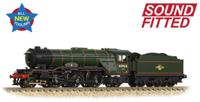 372-613SF LNER V2 60964 Durham Light Infantry BR Lined Green (Late Crest) Steam Locomotive - DCC Sound