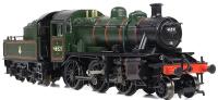 Class 2MT Ivatt 2-6-0 46251 in BR lined green with early emblem