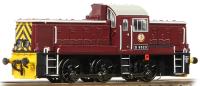 Class 14 D9523 in BR maroon with wasp stripes - Digital Sound Fitted