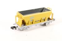 373-037B 51 Tonne PGA Bulk Aggregate Hopper PR14716 in ARC (PROCOR) Yellow Livery