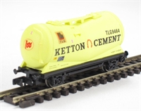 PCA taper bulk powder wagon "Ketton Cement" yellow.