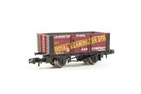 7 Plank Fixed End Wagon 22 in 'Royal Leamington Spa' Red Livery - Limited edition of 1000 pieces for N Guage International Show 2004