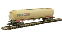 100 Ton Bogie Tank Wagon 'Fina' - Weathered - FINA85527