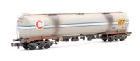 373-563A BR 102T TEA Bogie Tank Wagon Conoco/Jet Grey No. 104 - Weathered