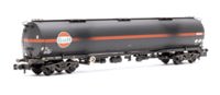 373-565 BR 102T TEA Bogie Tank Wagon Gulf Black No. 85045 - Weathered