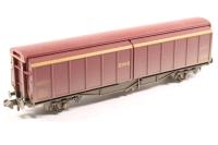 373-600A 46 Tonne VGA Sliding Wall Van 200537 in EWS Red & Yellow Livery - Weathered