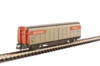 373-601C 46T VGA sliding wall van 210538 in BR Railfreight speedlink livery