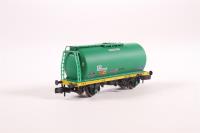 373-775T 45 Tonne TTA Monobloc Tank Wagon 60880 in Jet A1 Aviation Fuel Green Livery - Limited edition of 504 pieces for Model Rail magazine (EMAP)