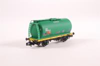 373-775V 45 Tonne TTA Monobloc Tank Wagon 60873 in Jet A1 Aviation Fuel Green Livery - Limited edition of 504 pieces for Model Rail magazine (EMAP)