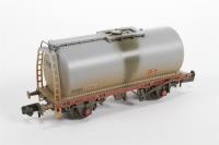373-775W 45 Tonne TTA Monobloc Tank Wagon 56103 in Grey Livery - Weathered - Limited edition model of 504 Pieces 