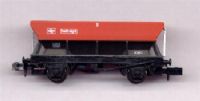 HEA 46T glw hopper wagon in Railfreight red