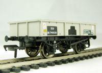 13 ton steel sand tippler wagon in BR grey livery