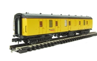 Mk1 generator van in Network Rail Yellow (Blue Riband).