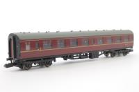 BR MK1 SK 2nd Class Corridor Coach M25400 in BR Maroon Livery