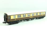 BR MK1 FP 1st Class Pullman Parlour Coach, Running Name 'AMBER' in BR Umber & Cream Livery