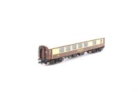 BR MK1 SK 2nd Class Pullman Kitchen Coach Car . 333 in BR Umber & Cream Livery