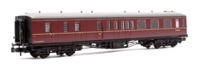 374-512B GWR Hawksworth Brake Second Corridor BR Maroon W1772W