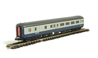 Mk2 65ft BSO brake open 2nd in BR blue/grey