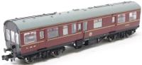 Inspection saloon - LMS lined crimson lake - produced exclusively for the N gauge society