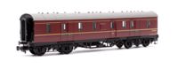 374-889A LMS Stanier 50ft Full Brake BR Maroon No.M31248M