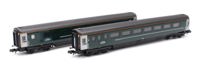 374-997A BR Mk3 Night Riviera 2-Coach Pack GWR Green (FirstGroup) No.10584 & No.12142  - Pack B