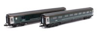374-997 BR Mk3 Night Riviera 2-Coach Pack GWR Green (FirstGroup)  No.10532 & No.17174 - Pack A